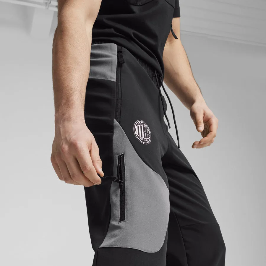 Pantalon de survêtement Milan AC Pumatech - Noir/Gris
