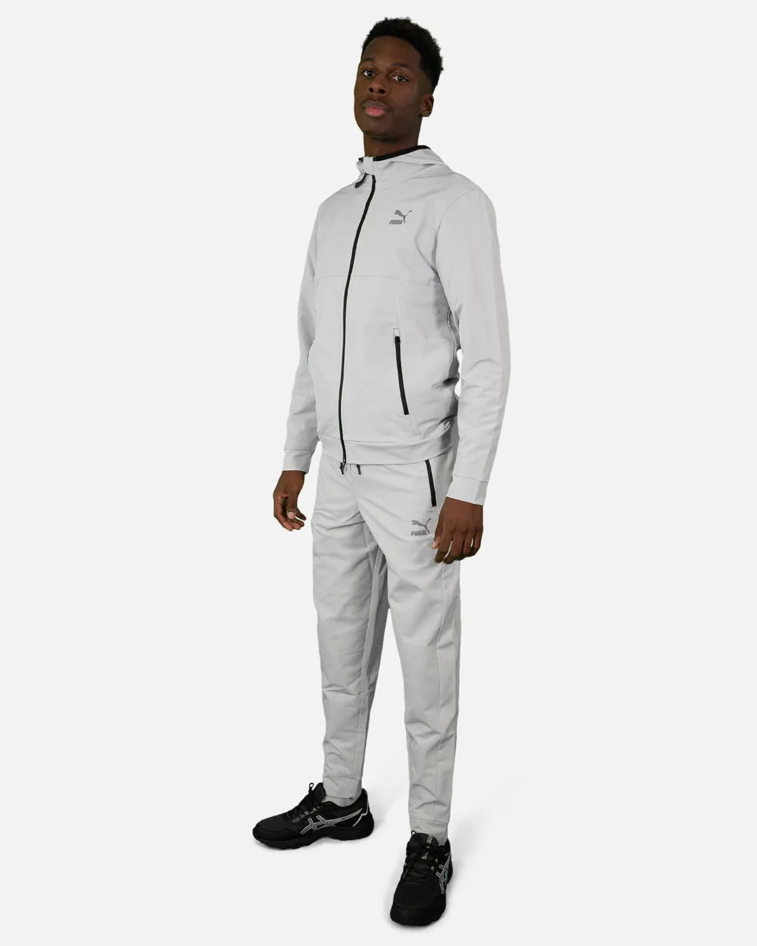 Pantalon de survêtement Puma Woven - Gris/Noir
