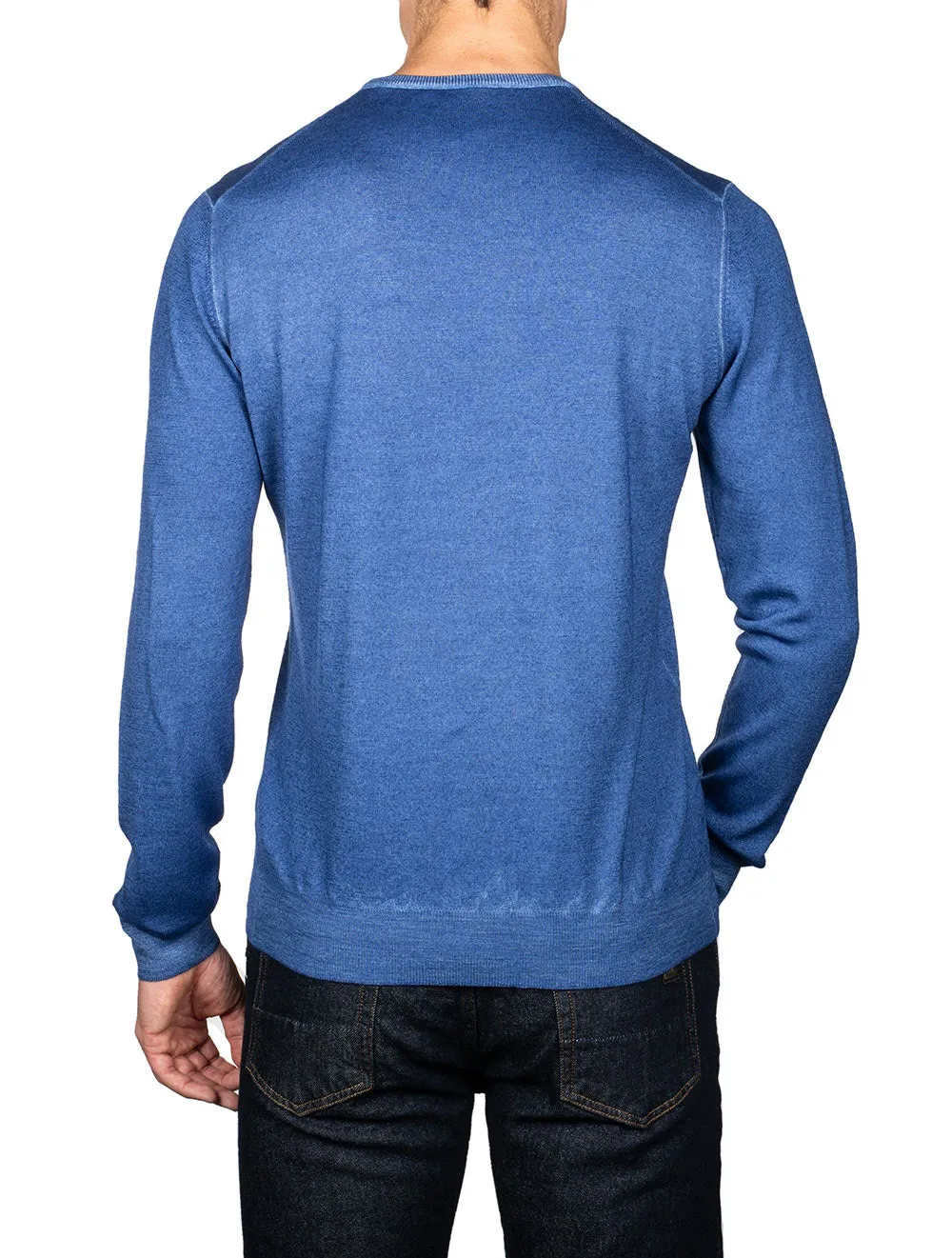 Paricollo Crew Neck Blue