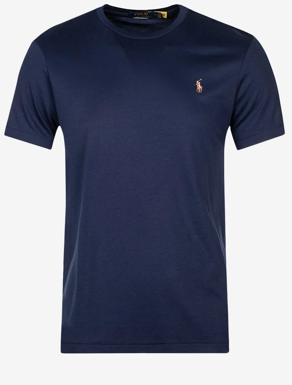 Pima Short Sleeve T-shirt Cruise Navy