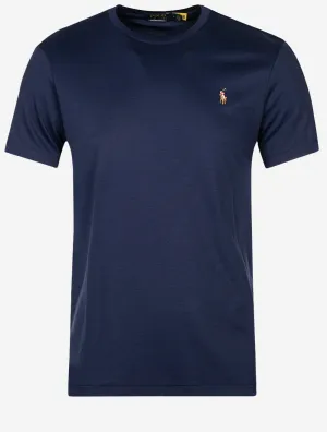 Pima Short Sleeve T-shirt Cruise Navy