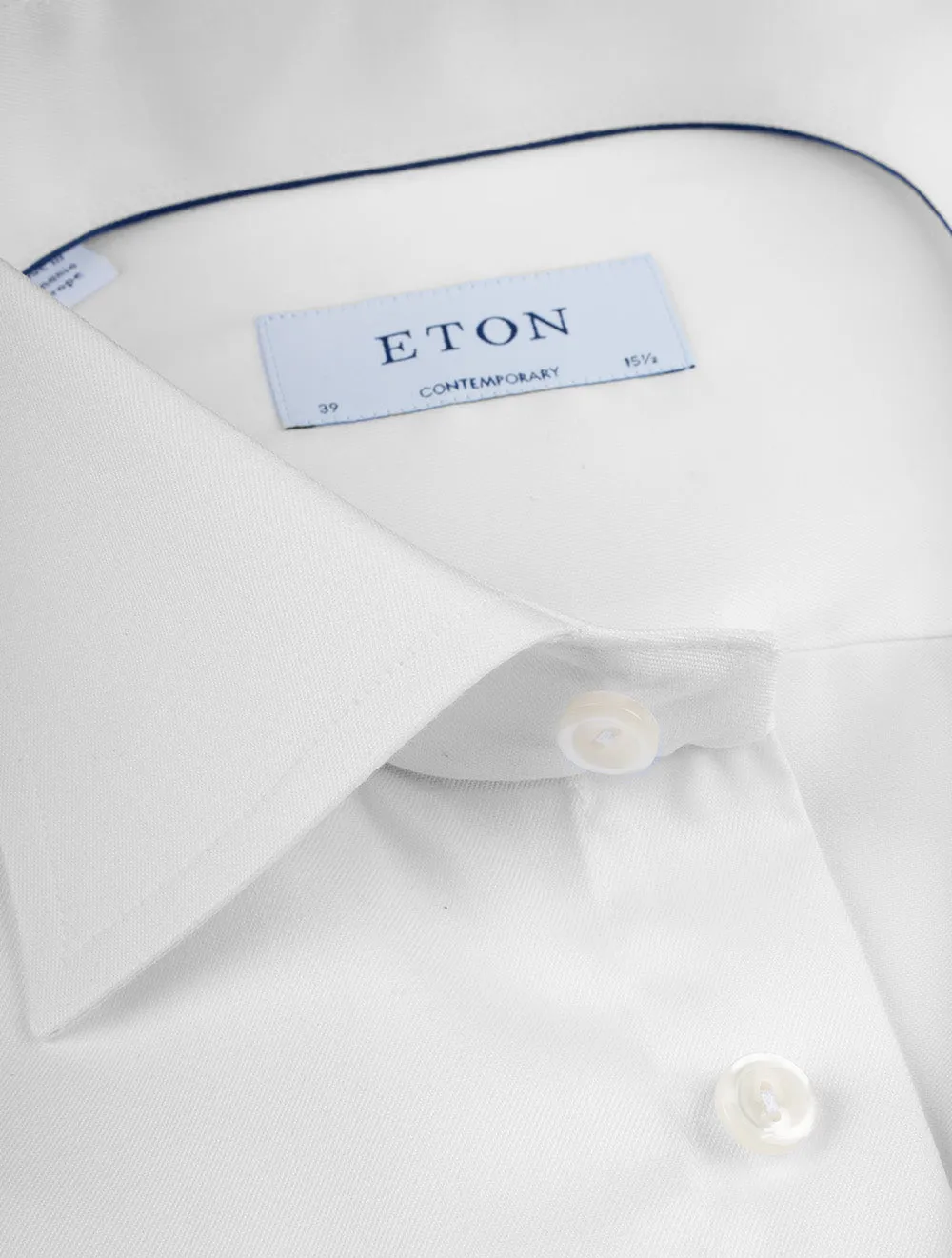 Plain Business Contemporary Fit Shirt White