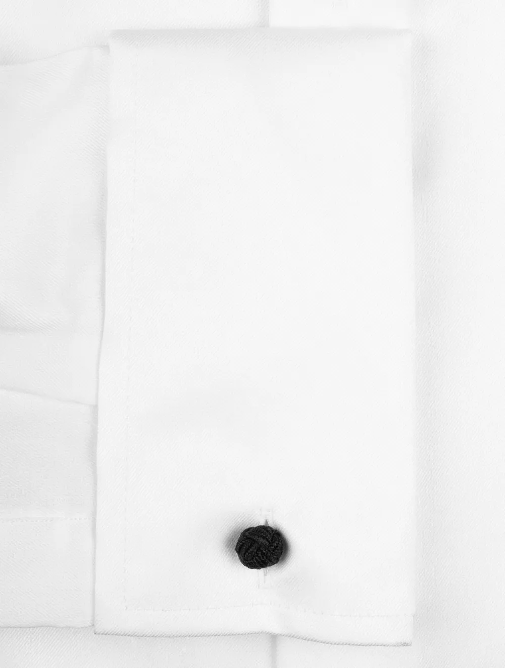 Plain Cotton Slim Fit Dress Shirt White