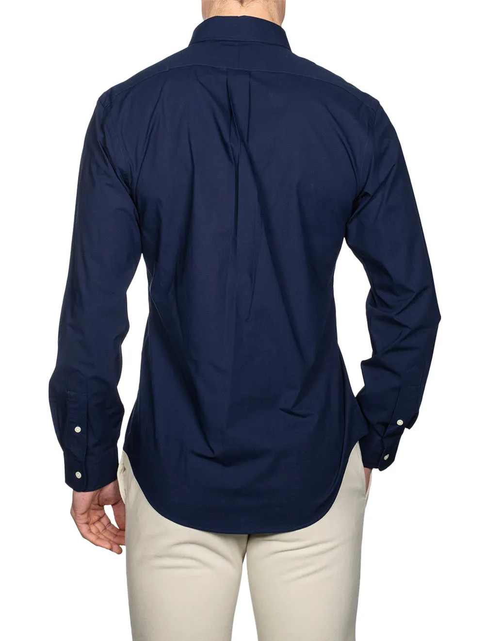Plain Navy B/d Shirt Navy