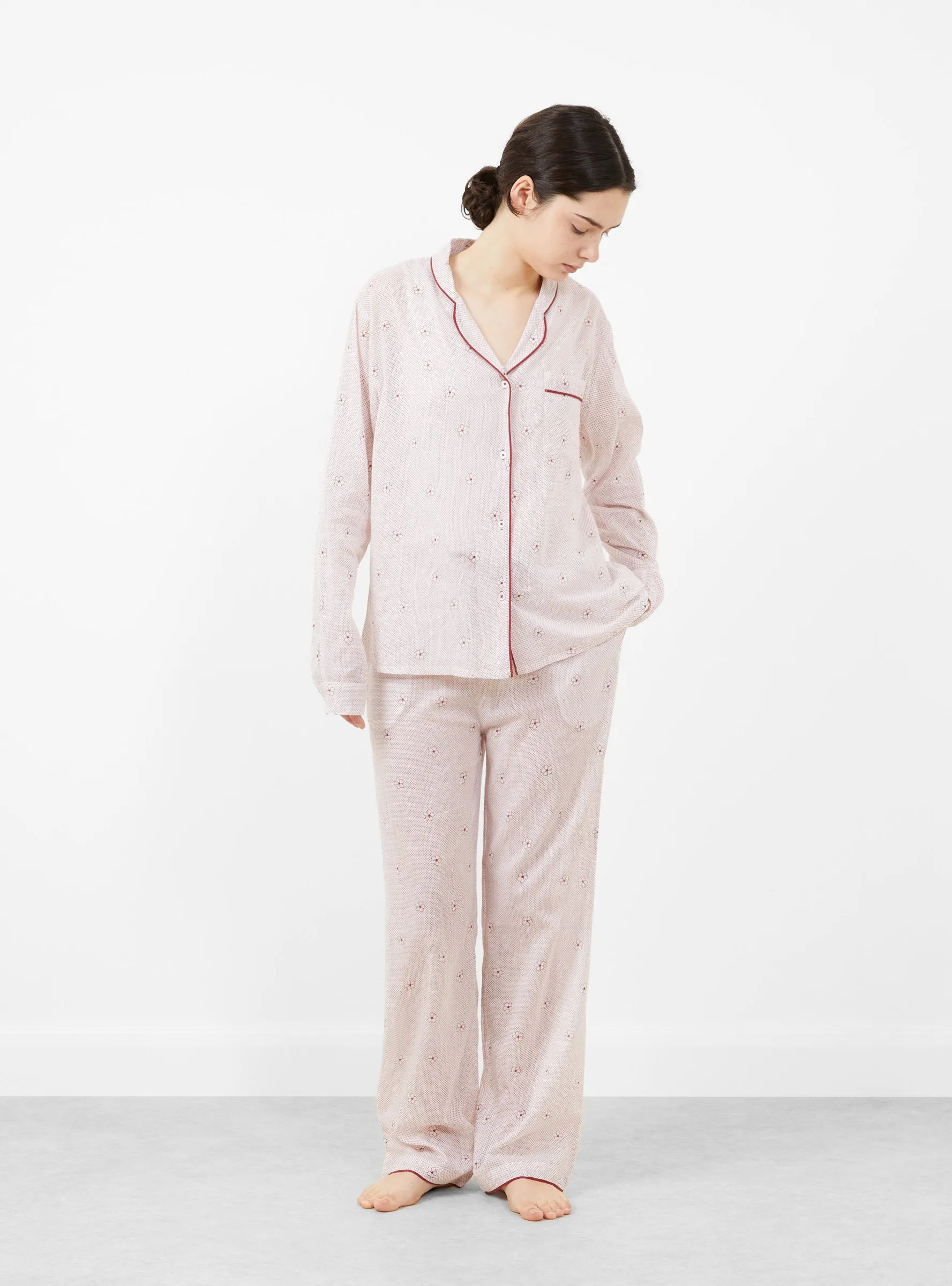 Pyjama Femme Alia Rouge