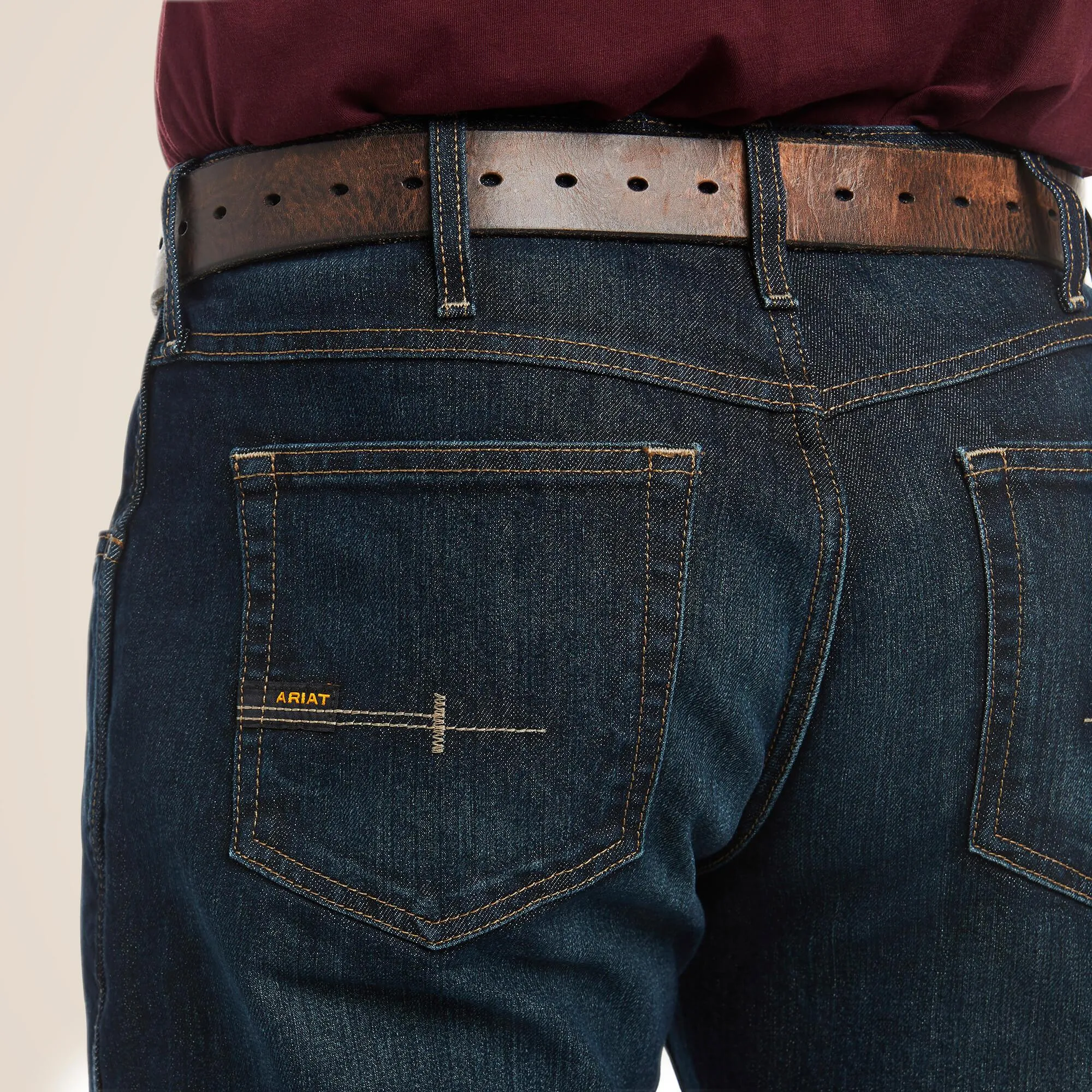 Rebar M5 Straight DuraStretch Edge Stackable Straight Leg Jean