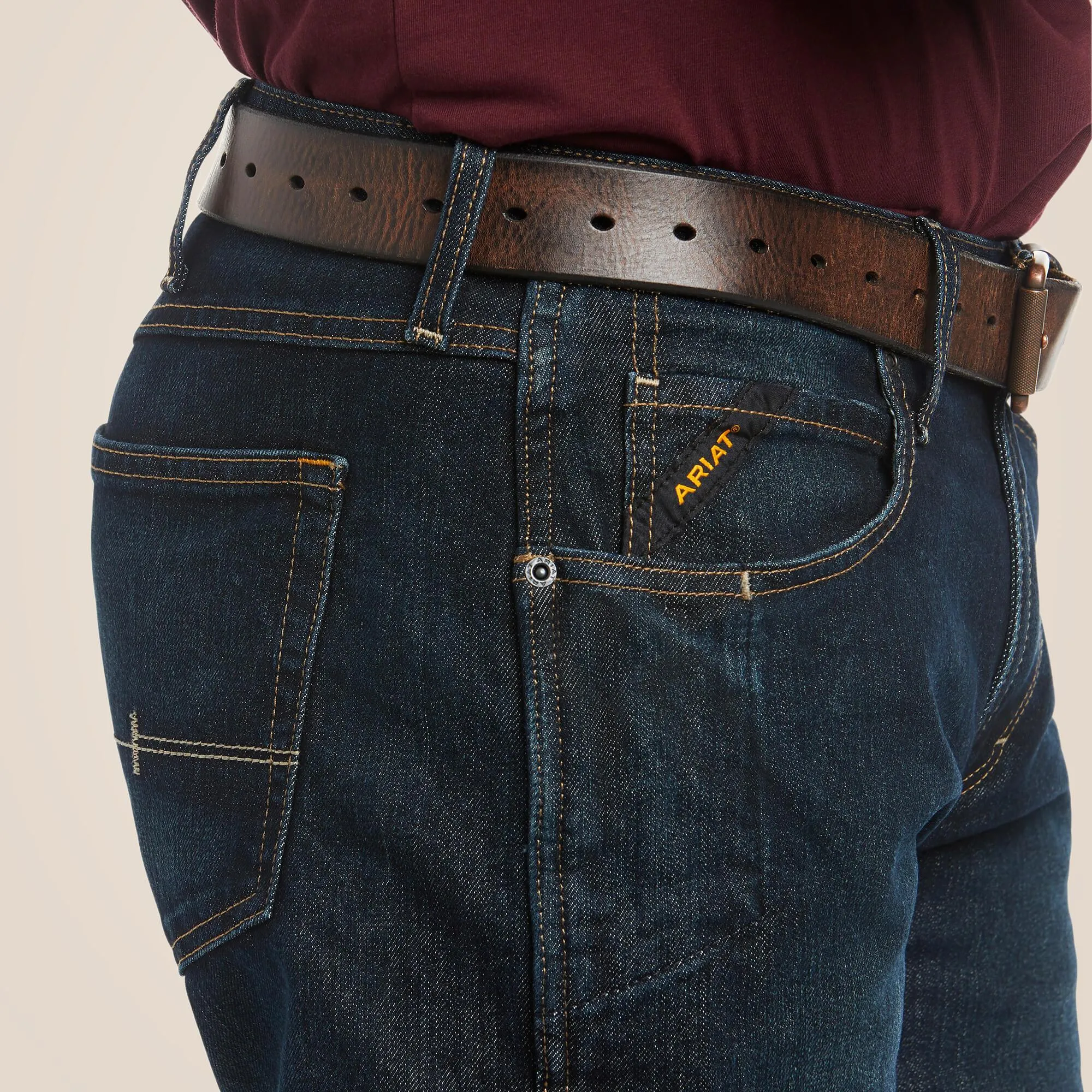 Rebar M5 Straight DuraStretch Edge Stackable Straight Leg Jean