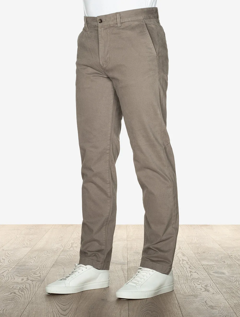 Regular Comfort Super Chino Desert Brown