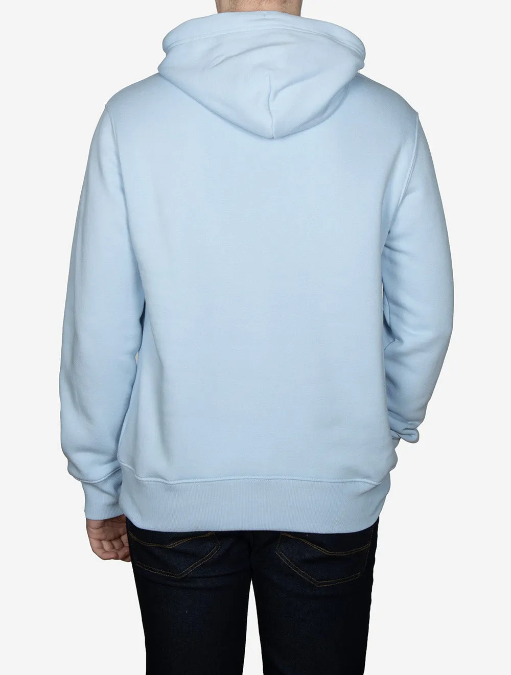 Regular Fit Shield Hoodie Fresh Blue