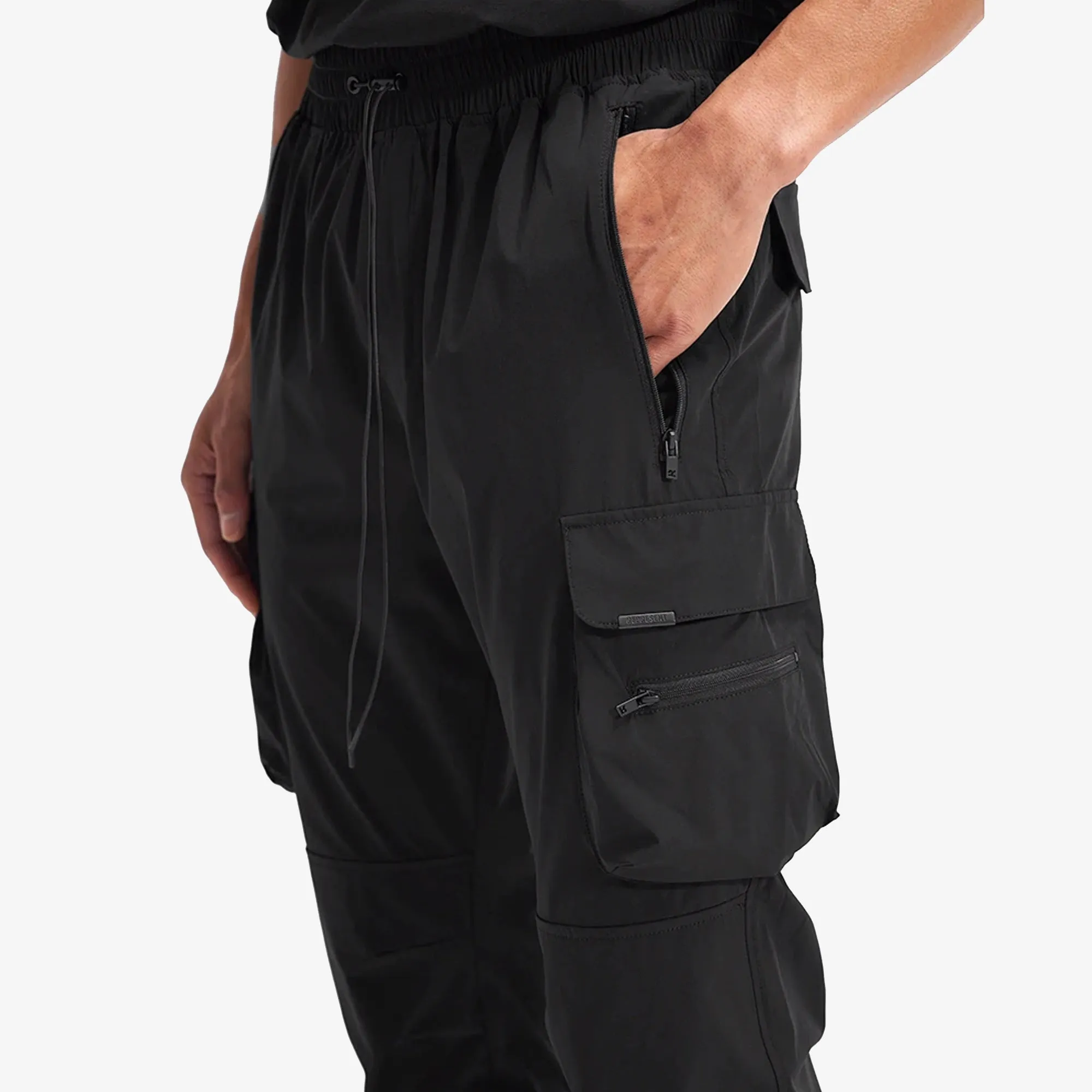 REPRESENT | STEPPED HEM SWEATPANTS { 247 PANT { BLACK