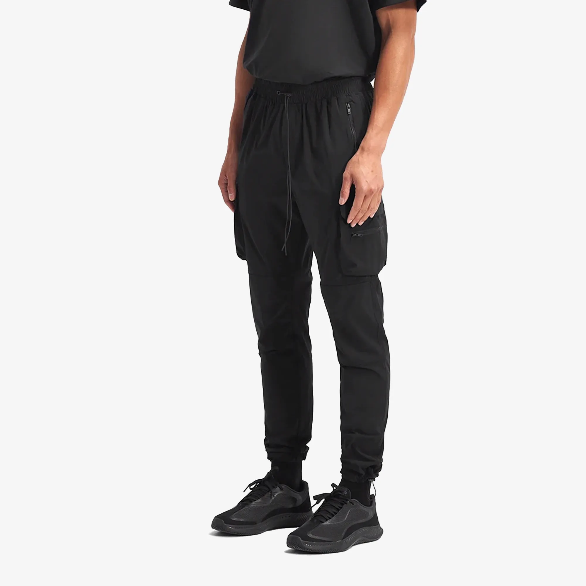 REPRESENT | STEPPED HEM SWEATPANTS { 247 PANT { BLACK