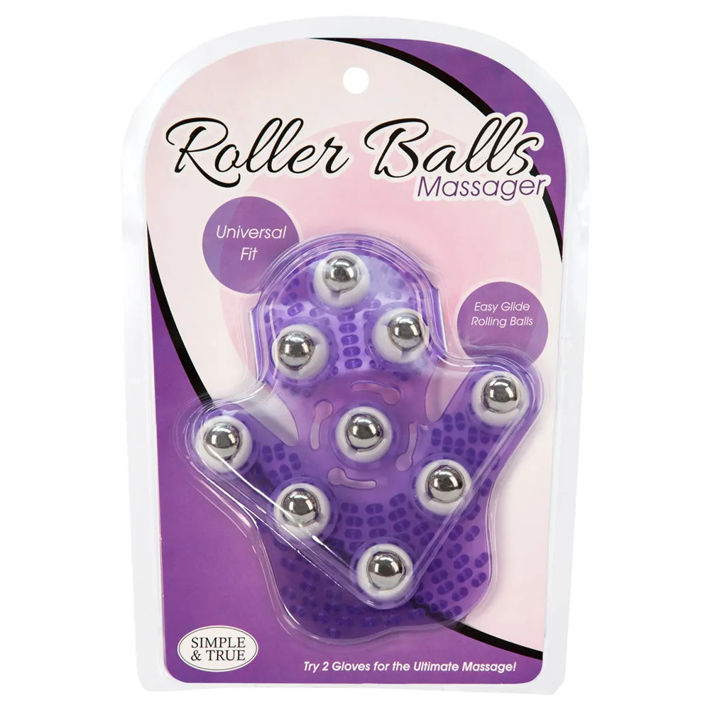 Roller Balls Massager Glove