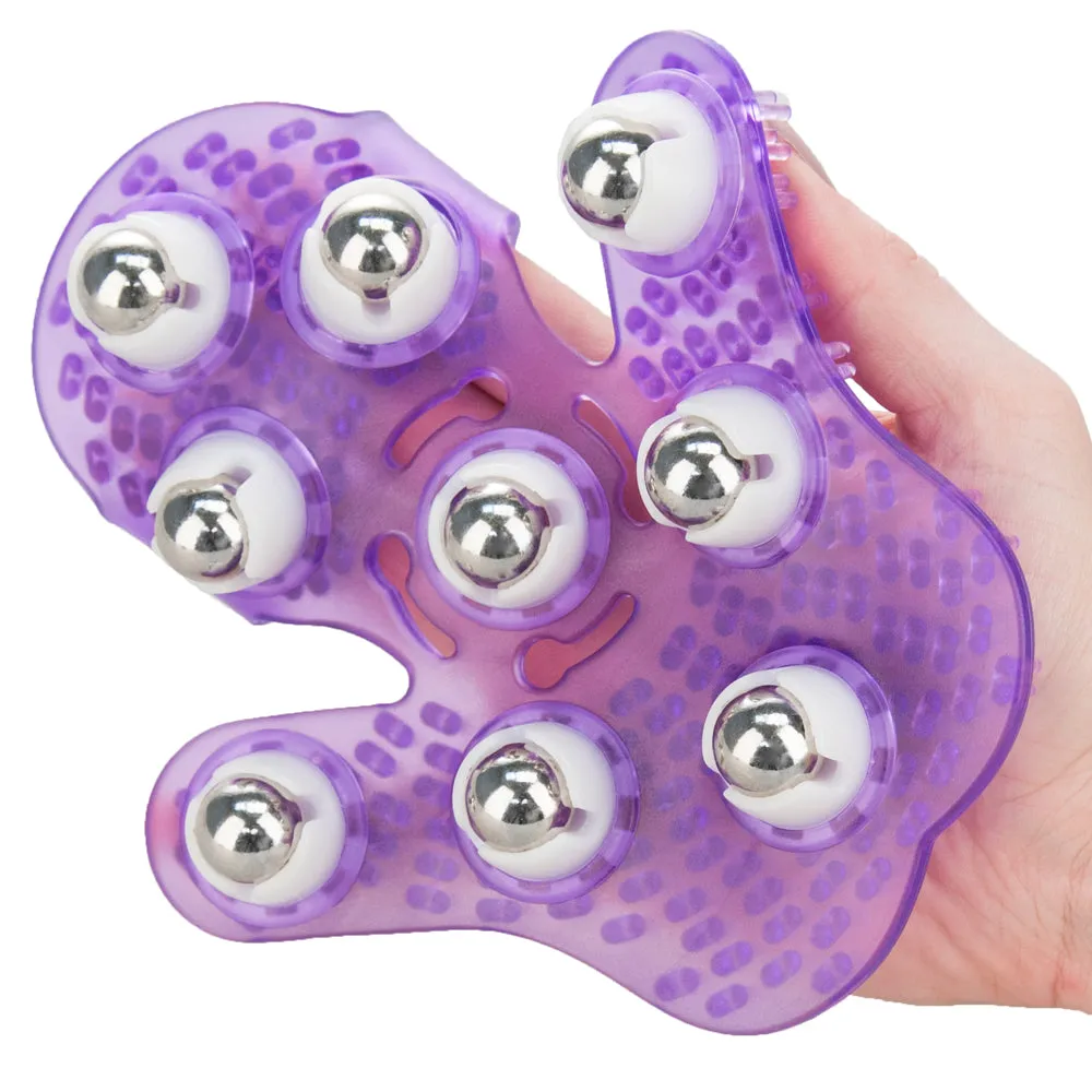 Roller Balls Massager Glove