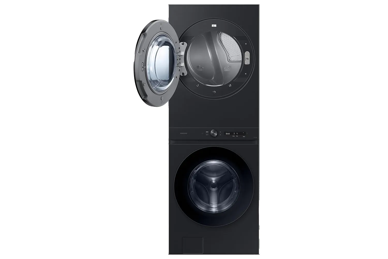 Samsung Black Stainless Steel Laundry Hub (12.9cu.ft) - WH46DBH550EVAC
