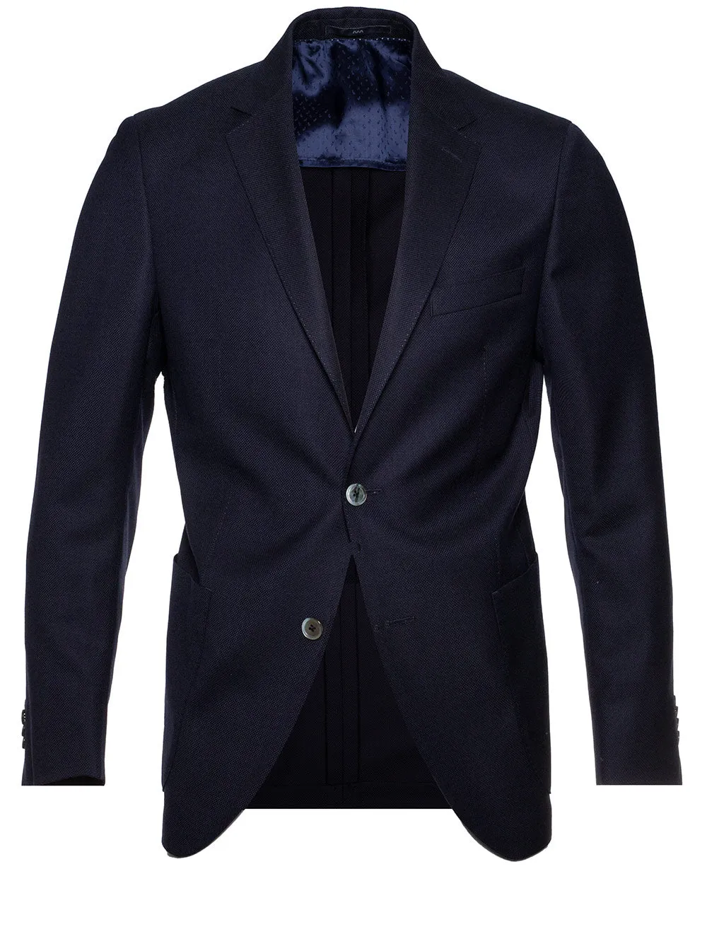 Sendrik Virgin Wool Blazer Navy