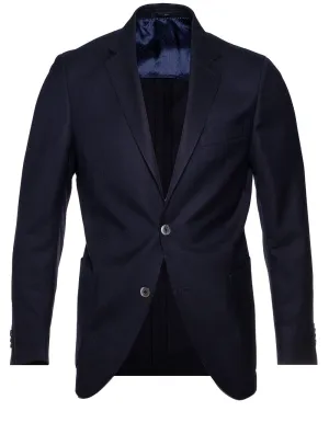 Sendrik Virgin Wool Blazer Navy