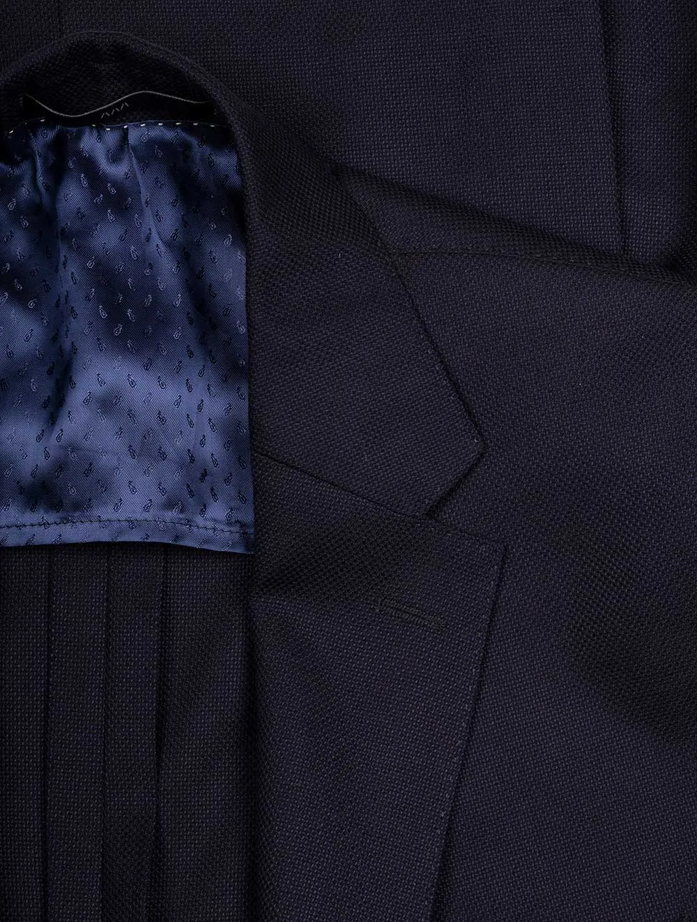 Sendrik Virgin Wool Blazer Navy