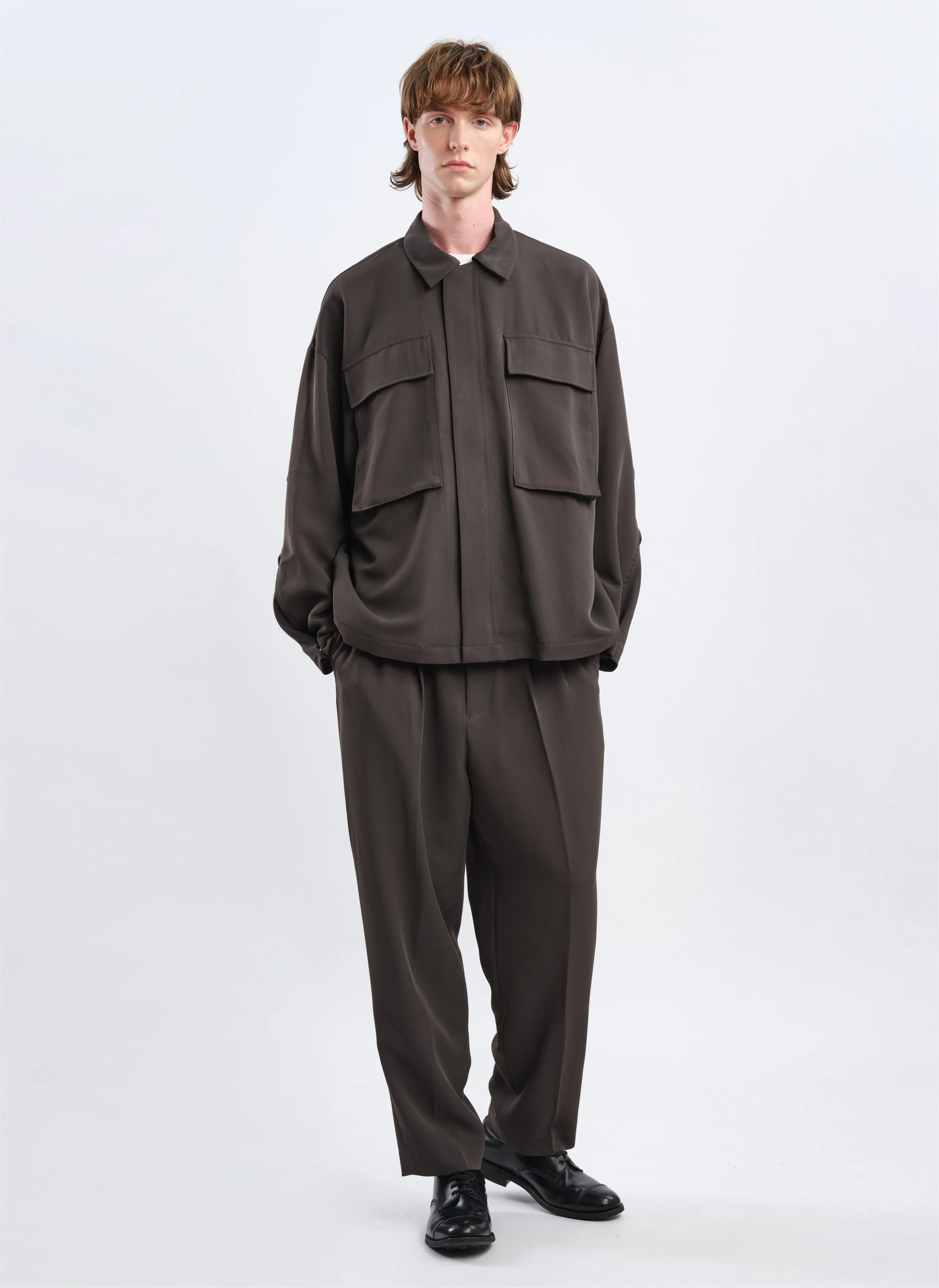Shear Twill 2-Way Stretch Easy Pants