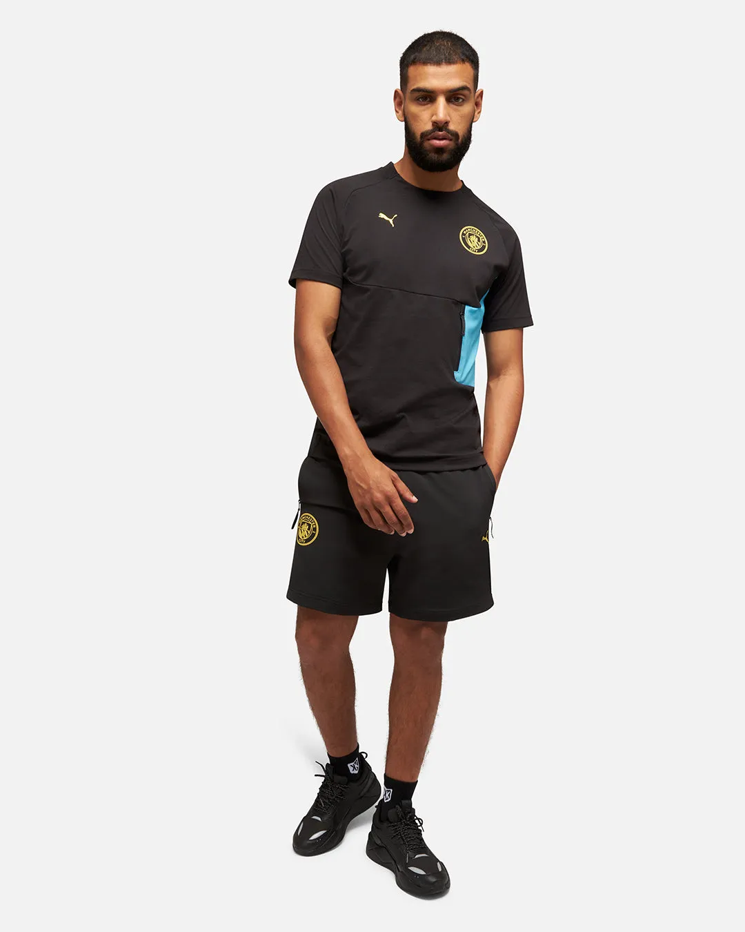 Short d'entrainement Manchester City 2024/2025 - Noir