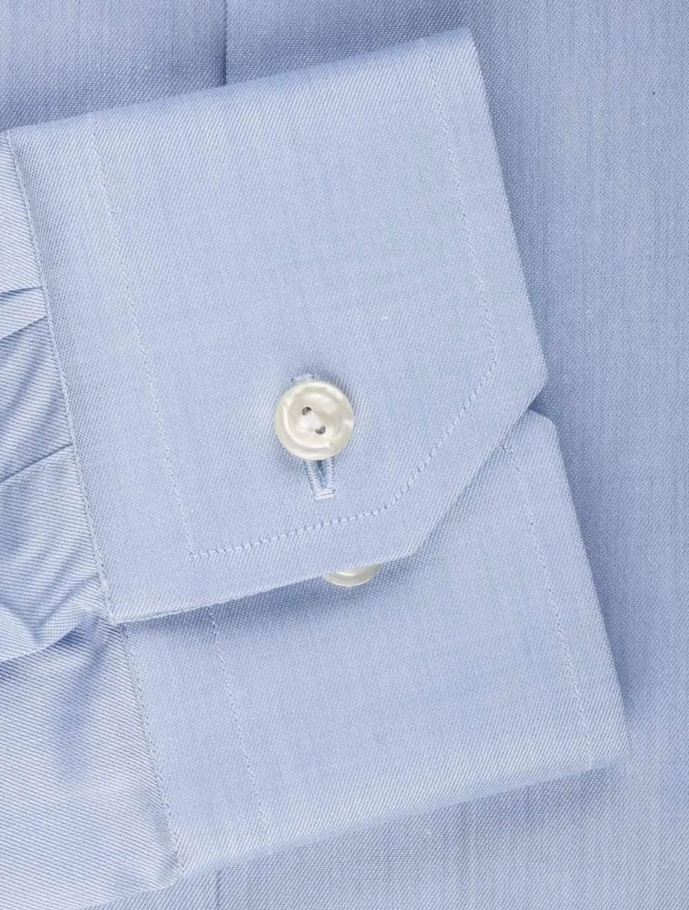 Single Cuff Contemporary Fit Shirt Blue