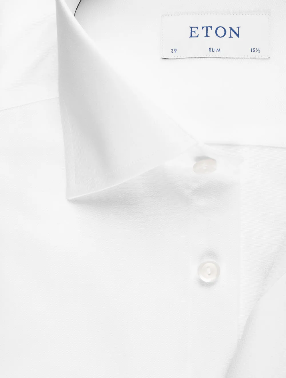 Single Cuff Slim Fit Shirt White