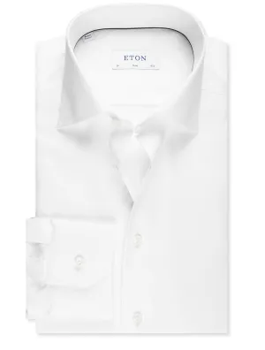Single Cuff Slim Fit Shirt White
