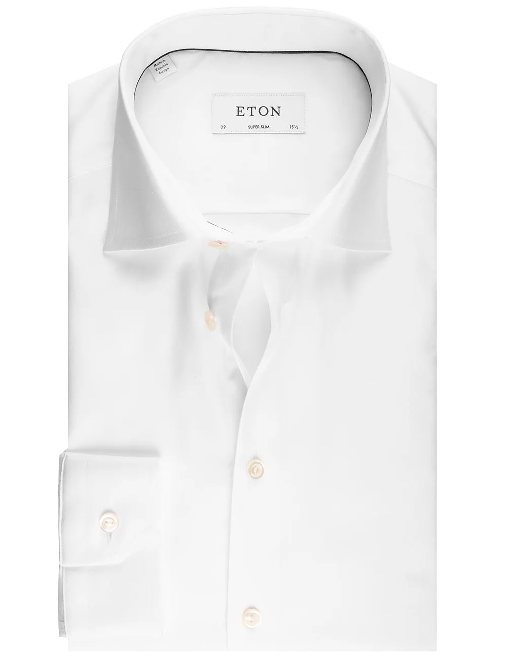 Single Cuff Super Slim Fit Shirt White