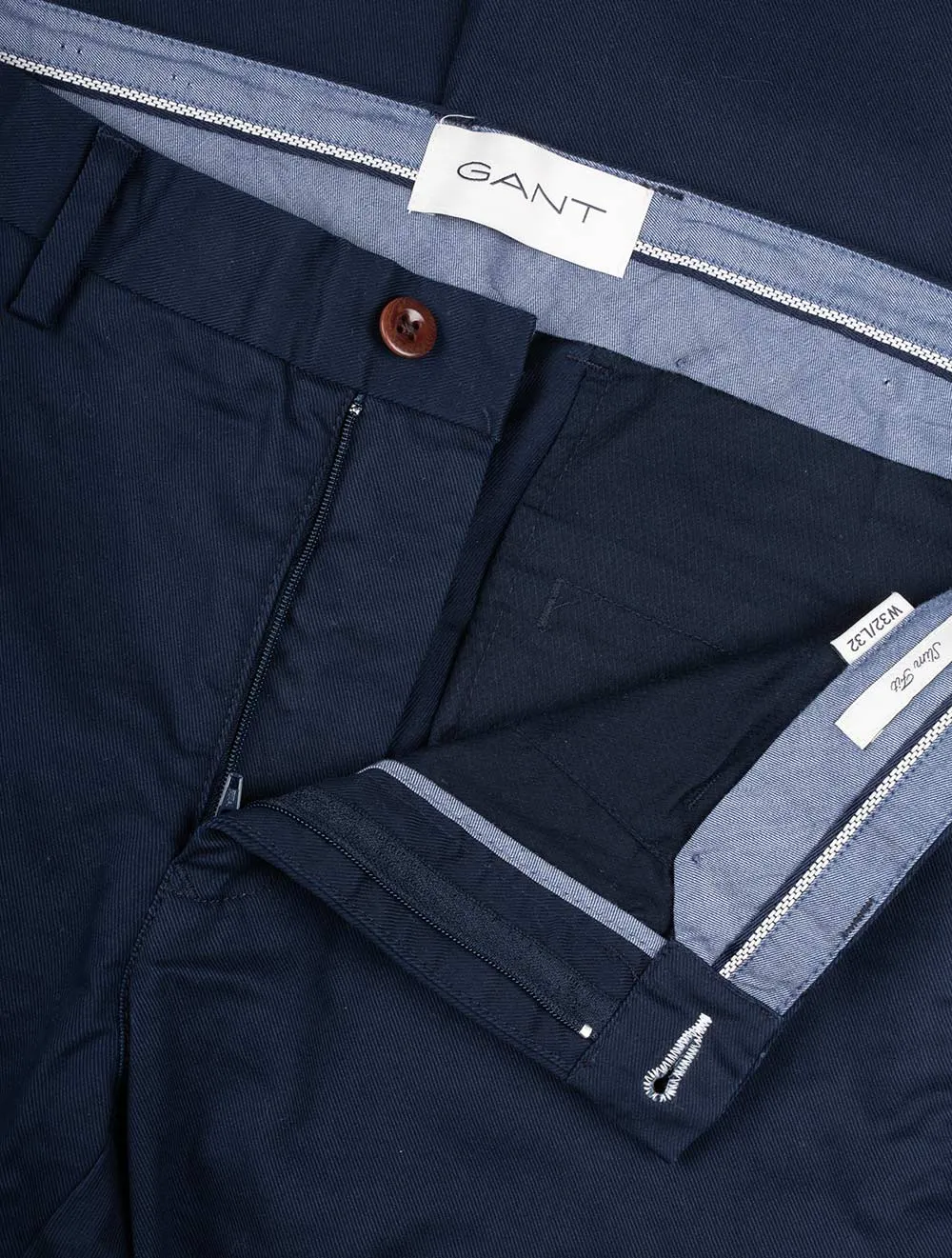 Slim Fit Chinos Marine