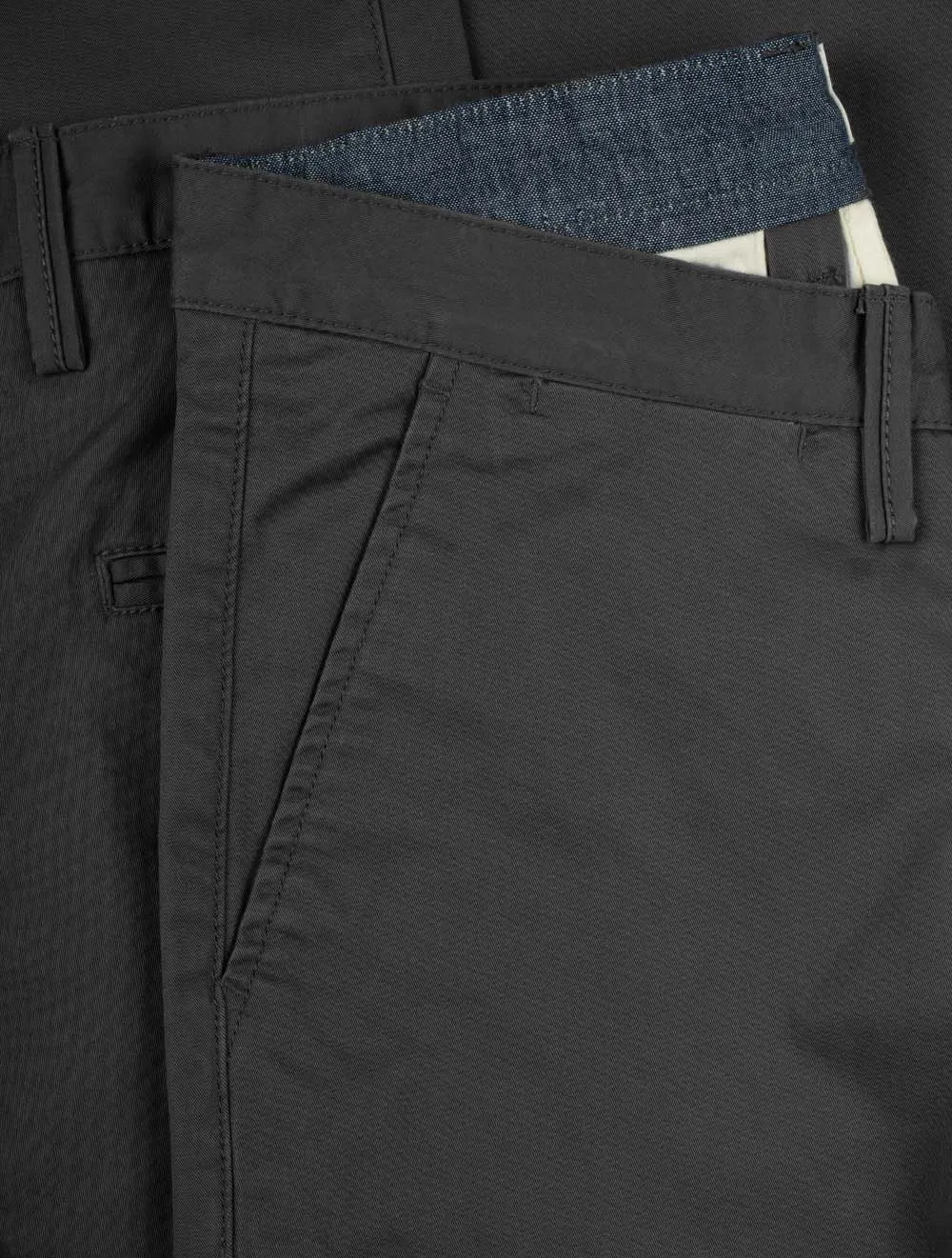 Slim Twill Chinos Antracite