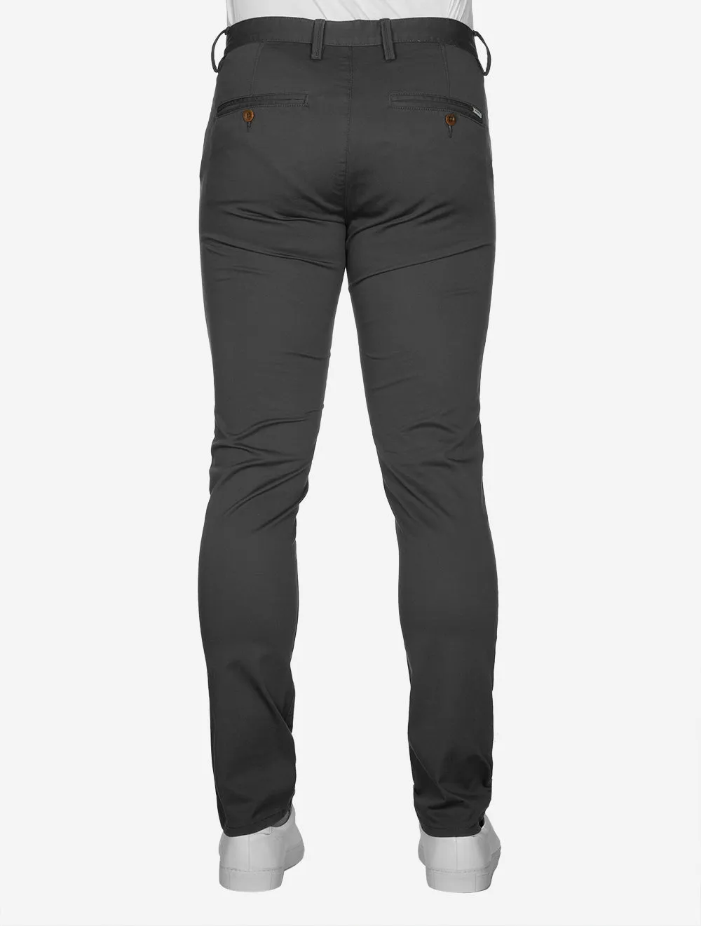 Slim Twill Chinos Antracite