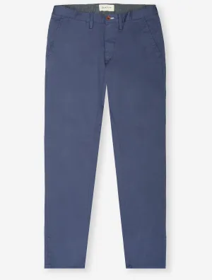 Slim Twill Chinos Dusty Navy