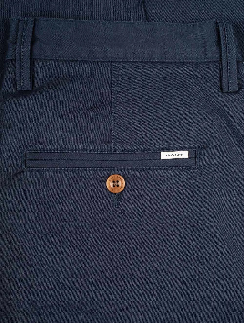 Slim Twill Chinos Marine