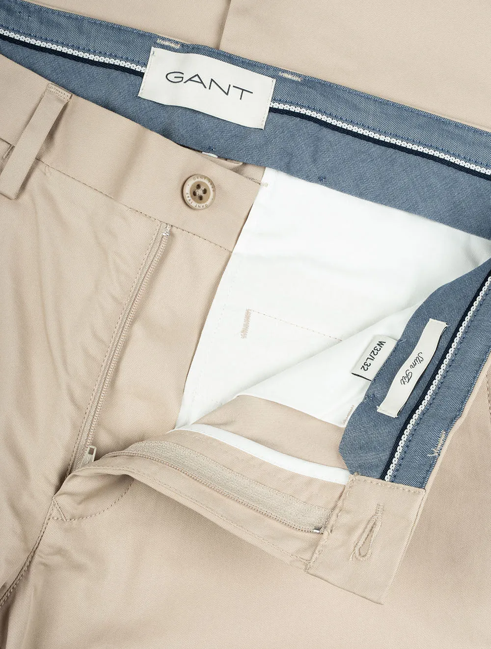 Sports Slim Fit Chinos Dry Sand
