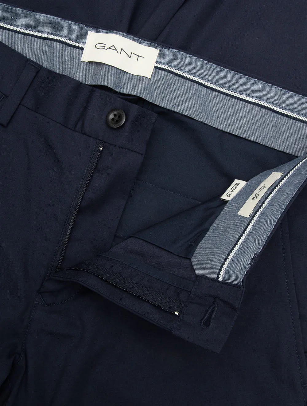 Sports Slim Fit Chinos Evening Blue