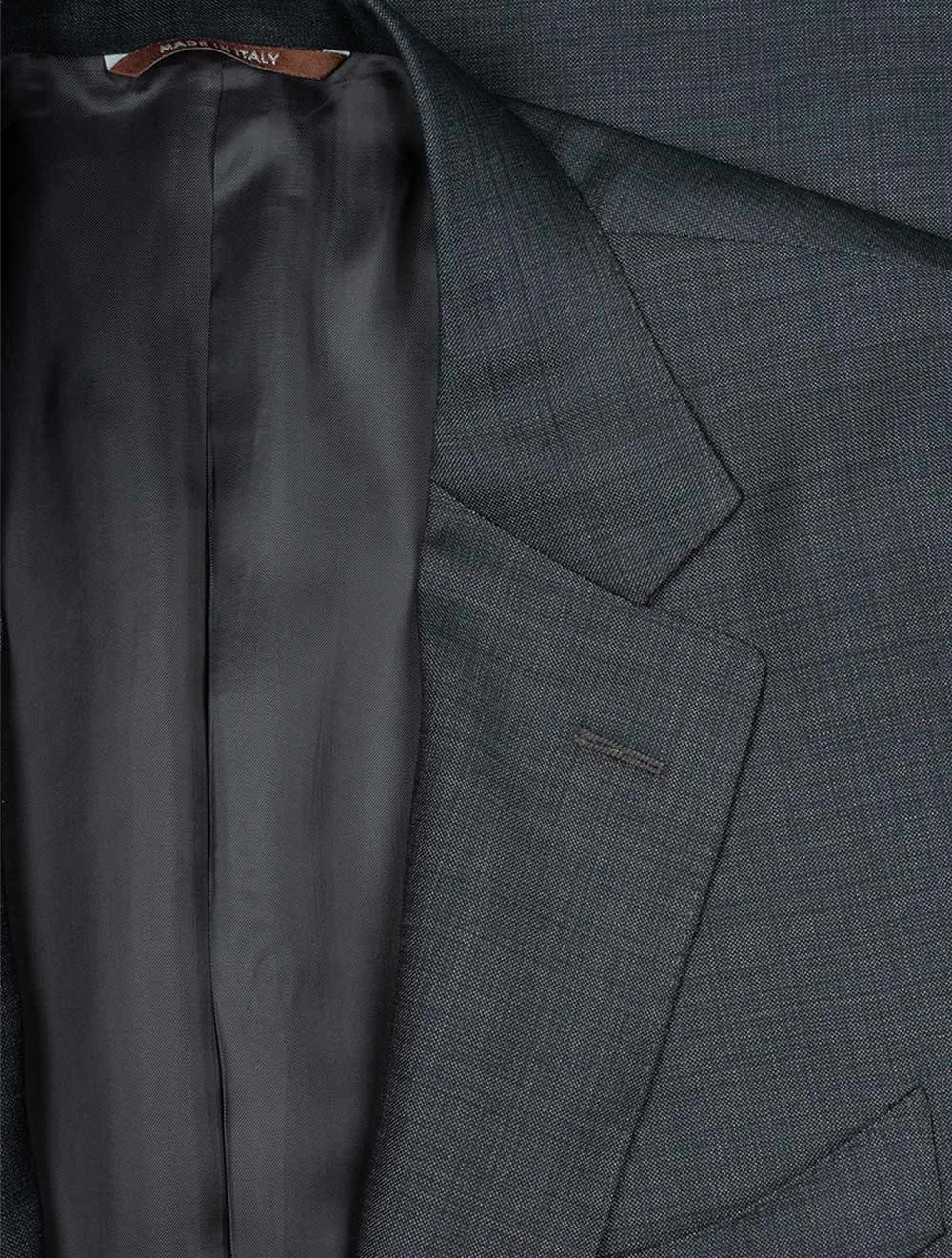 Subtle Check Suit Grey