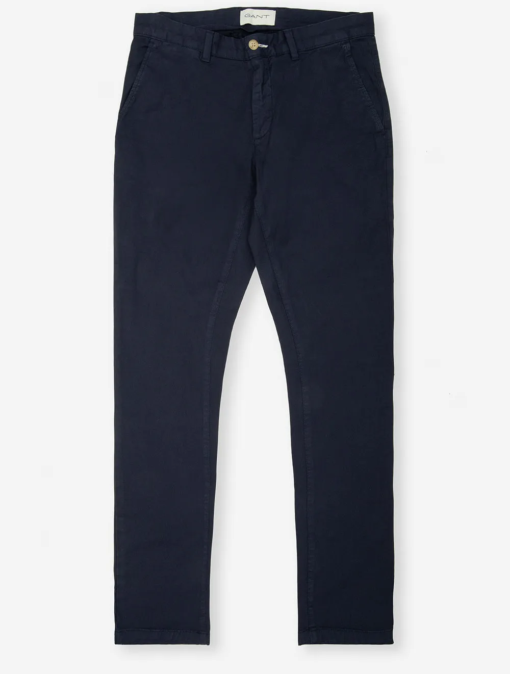 Sunfaded Slim Fit Chinos Evening Blue