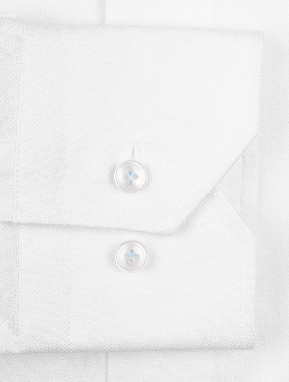 Super Slim Pinpoint Shirt White