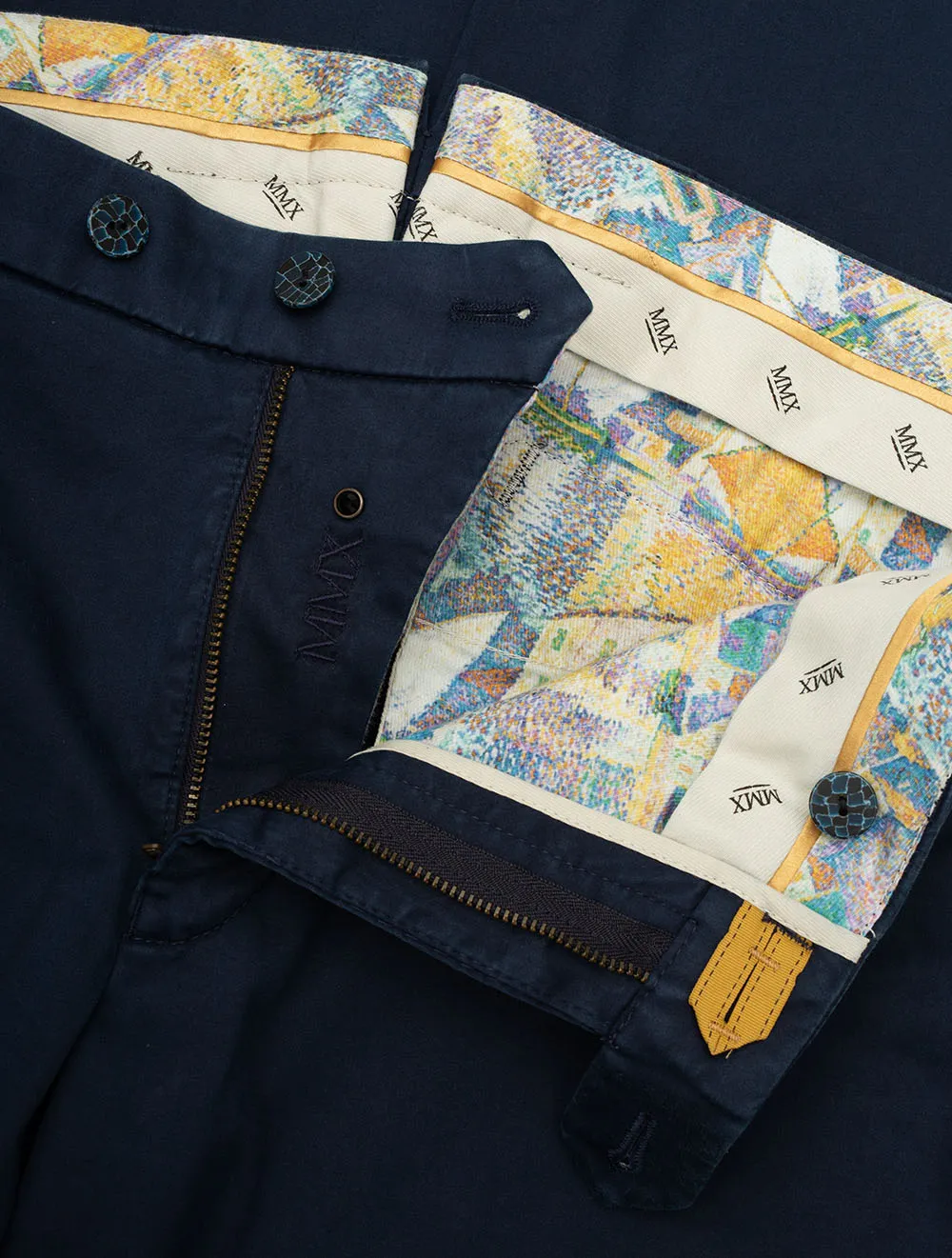 Super Stretch Chino Blue