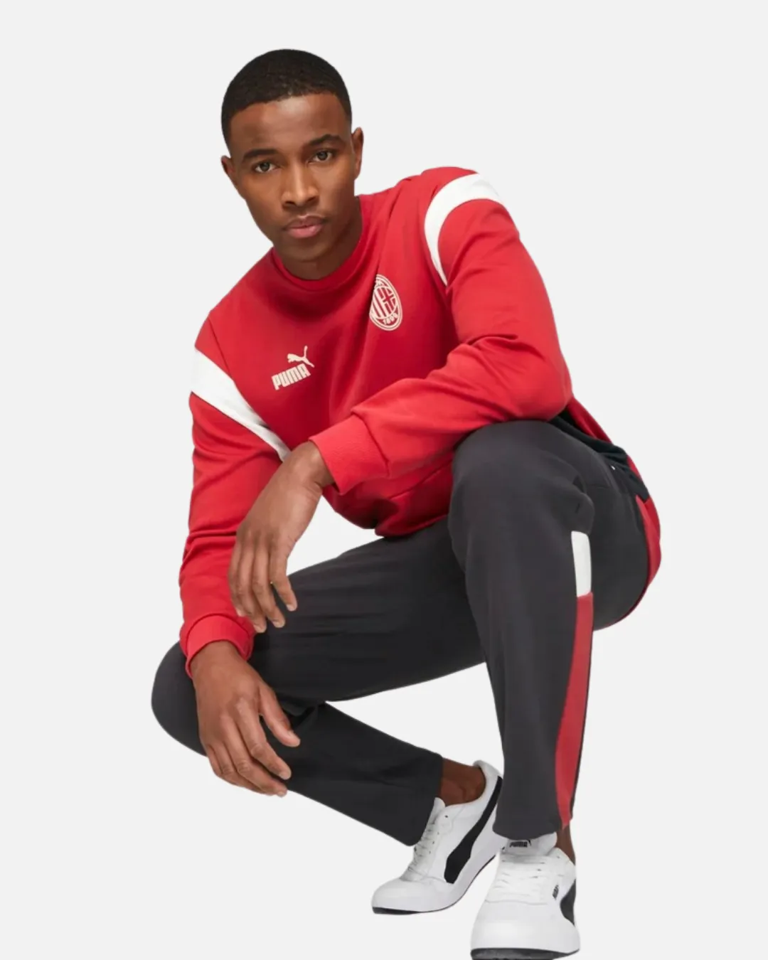 Sweat Milan AC Archive 2022/2023 - Rouge/Blanc