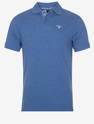 Tartan Pique Polo Blue