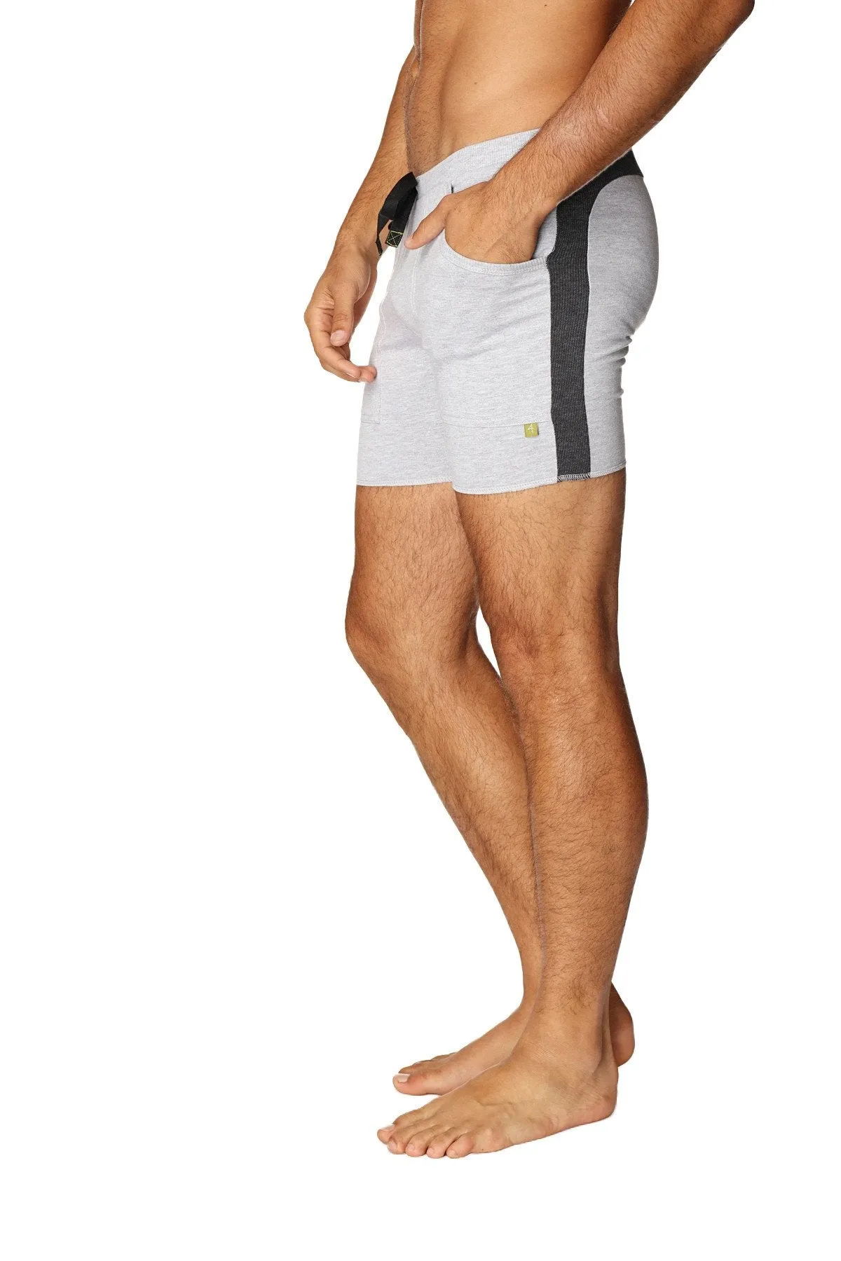 Transition Yoga Short (Grey w/Charcoal)