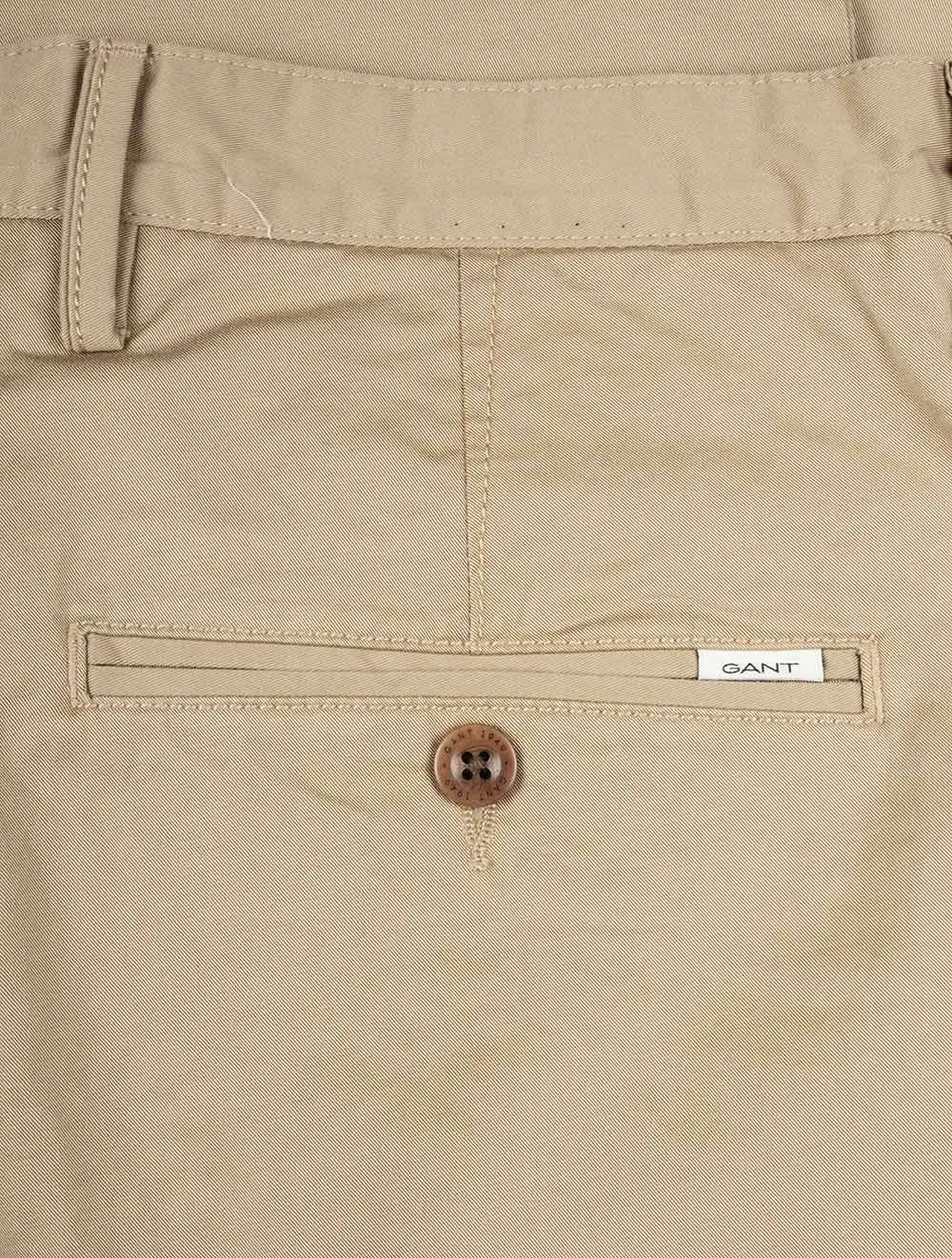 Twill Slim Fit Chinos Dark Khaki