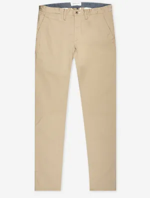 Twill Slim Fit Chinos Dark Khaki