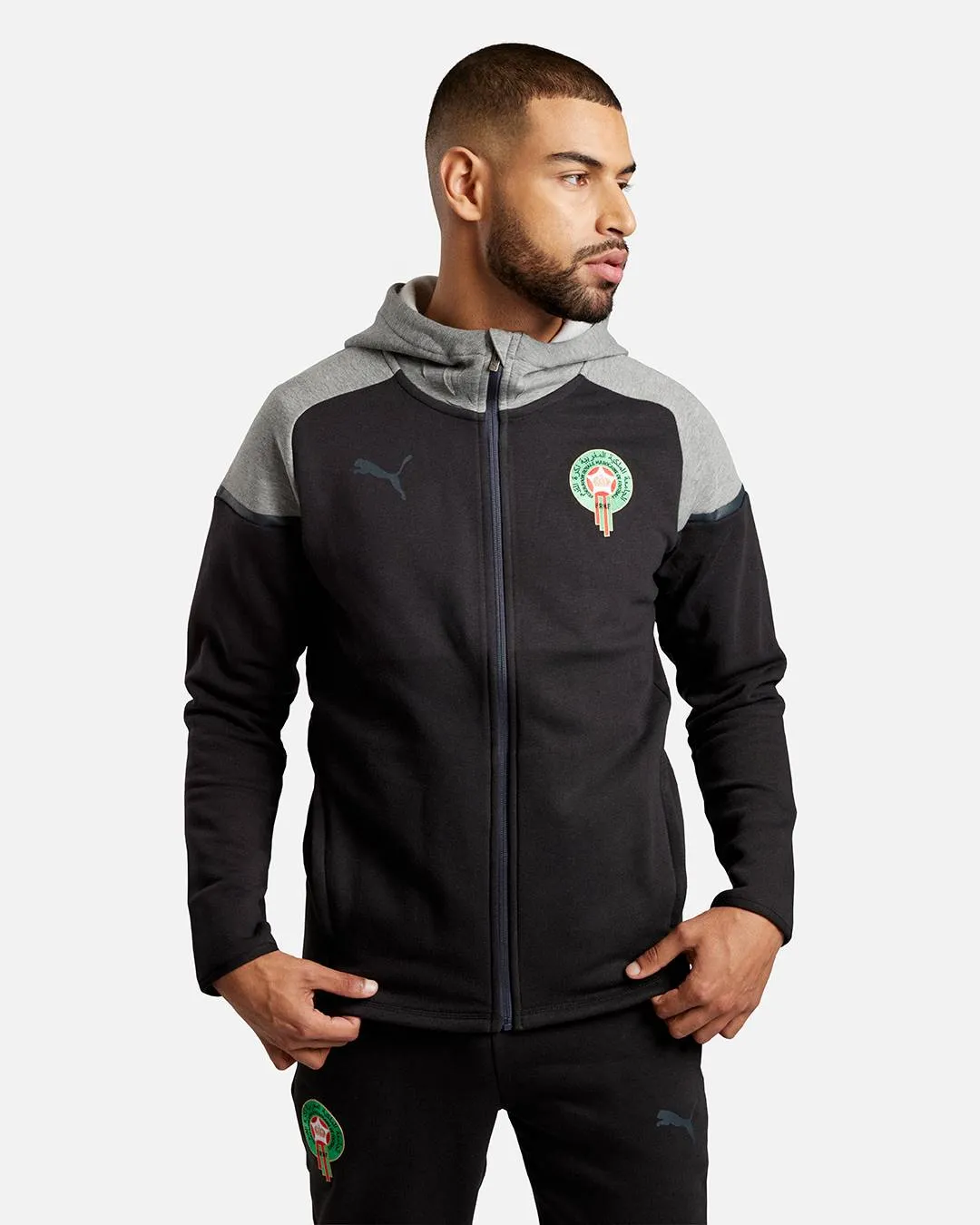 Veste Maroc - Noir/Gris