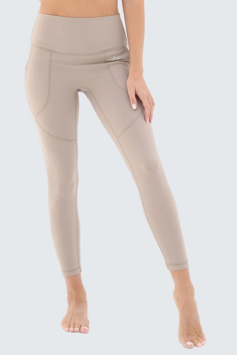 W Sun Zen Pants 25”   Pockets - Oat
