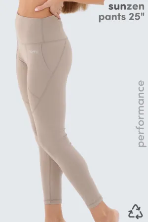 W Sun Zen Pants 25”   Pockets - Oat