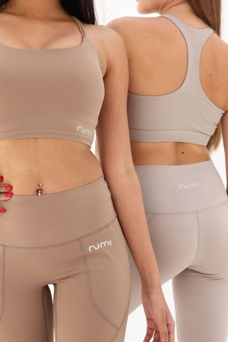 W Sun Zen Pants 25”   Pockets - Wood