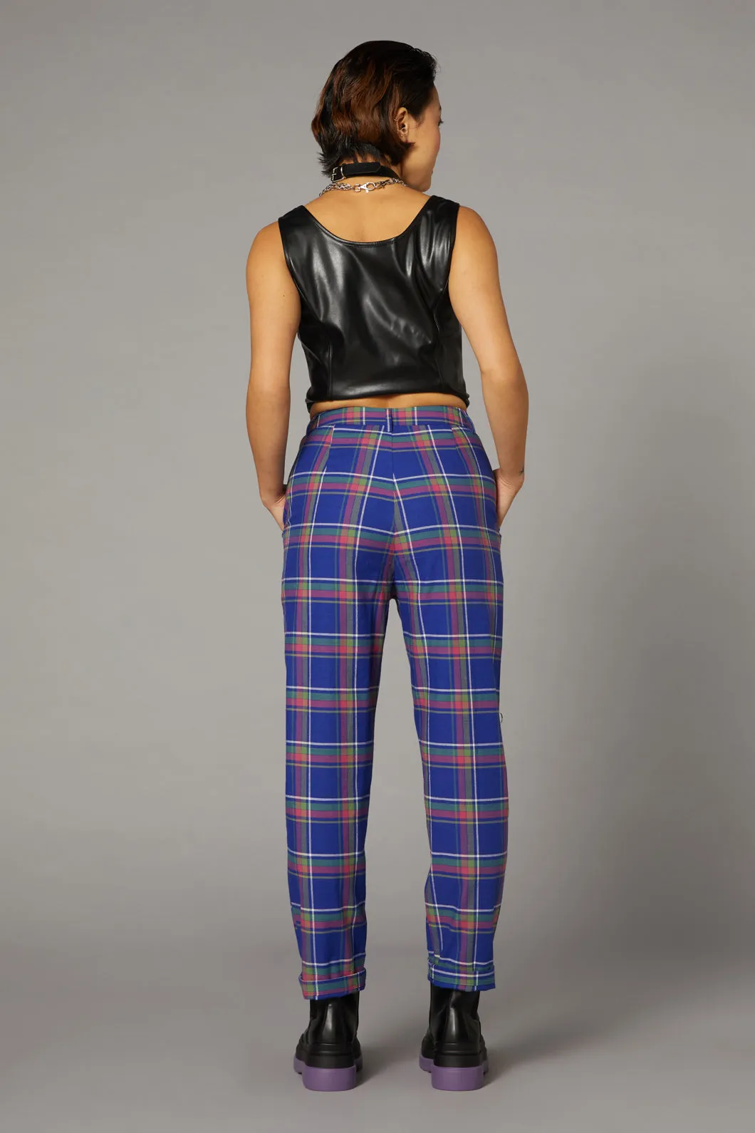 Werewolf Tartan Goth Pant