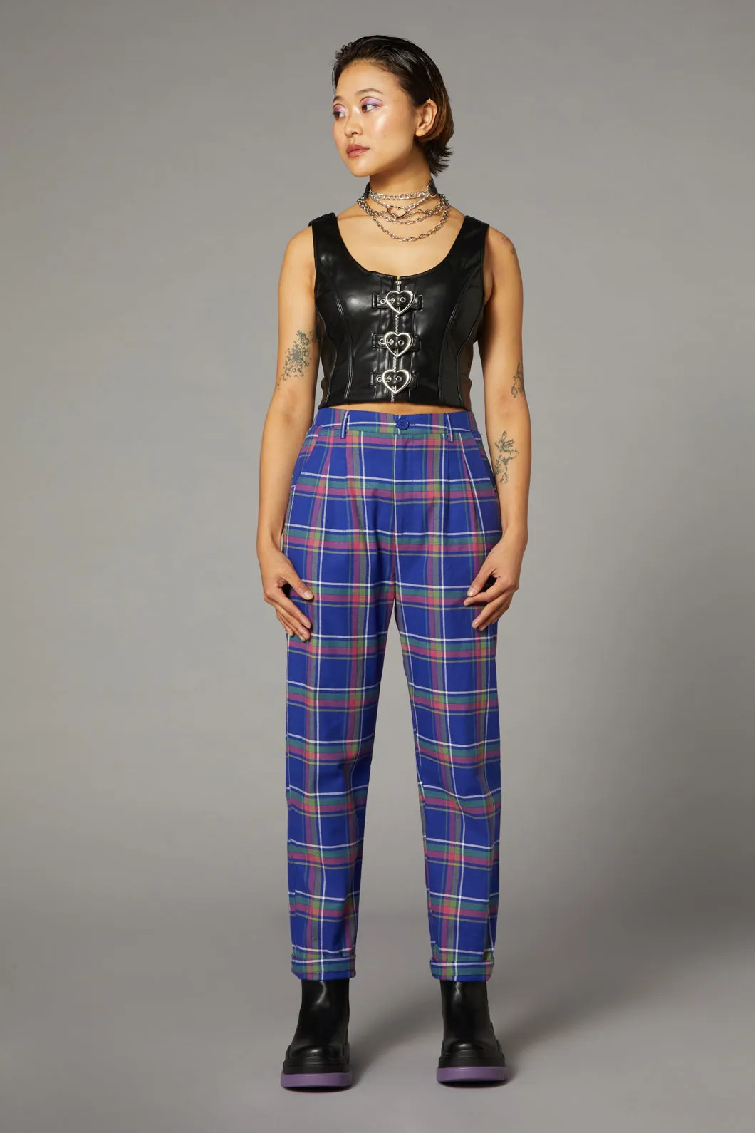 Werewolf Tartan Goth Pant