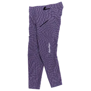 Womens Lilium Pant Twisted Checkers Purple